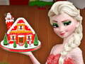Xmas Gingerbread House Cake