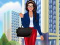 College Student Girl Dress Up