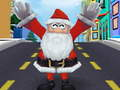 Santa City Run surfers