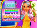 Fashion Rainbow Hairstyle Design