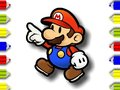 Back To School  Mario Coloring
