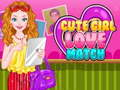 Cute Girl Love Match