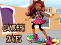 Clawdeen skates