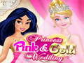 Princess Pink And Gold Wedding
