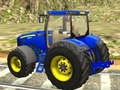 Chain Tractor Train Towing Game 3D