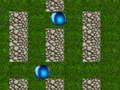 Blue spheres