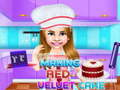 Making Red Velvet Cake