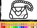 Girls Bag Coloring Book