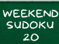 Weekend Sudoku 20