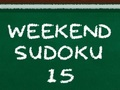 Weekend Sudoku 15