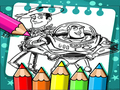 Toy Story Coloring Book 