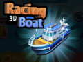Racing boat 3d