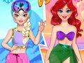 Summer vs Winter Princesses Battle