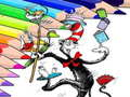 Coloring Book for Cat In The Hat