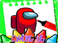 Coloring Book For Among Us 