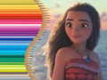 Coloring Book for Moana