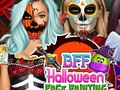 BFF Halloween Face Painting