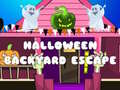 Halloween Backyard Escape