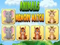 Animals Memory Match