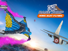 Base Jump Wing Suit Flying