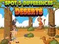 Spot 5 Differences Deserts