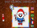 Easy Coloring SantaClaus