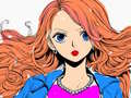Anime Coloring Book