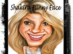 Shakira Funny Face