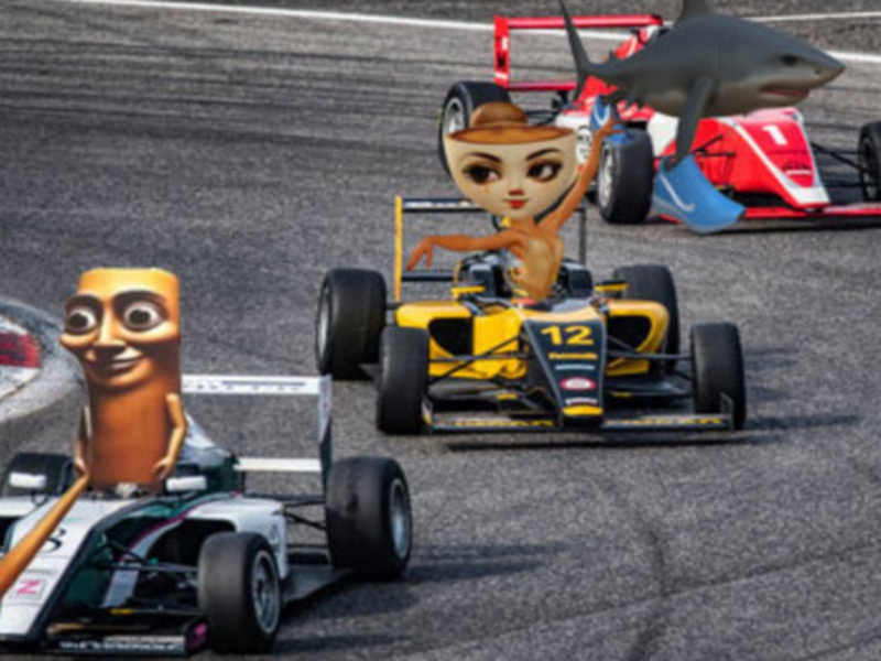 Brainrot Tung Tung Racing