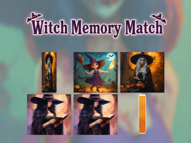 Witch Memory Match