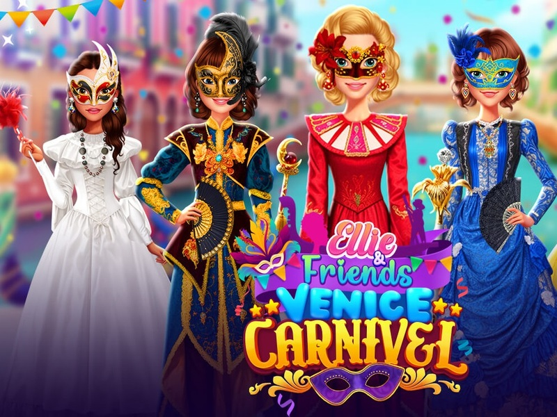 Ellie and Friends Venice Carnival
