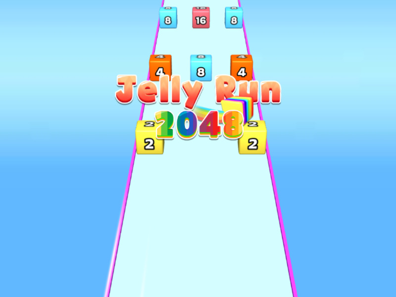 Jelly Run 2048