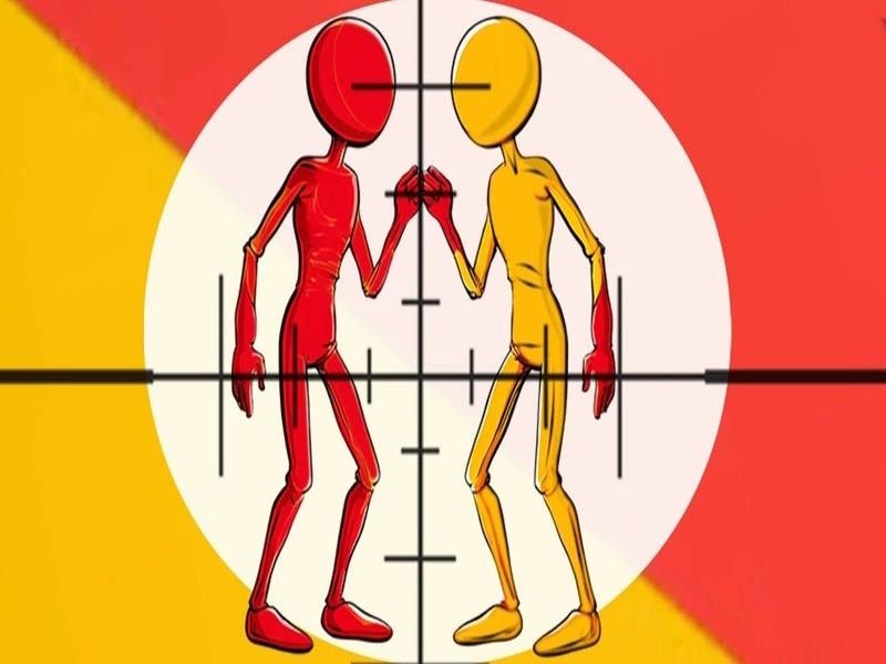 Stick Color War