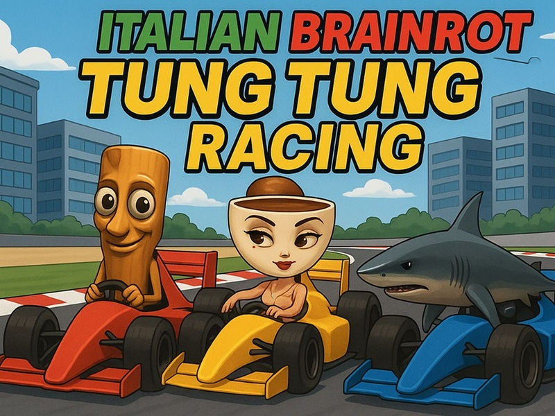 Italian Brainrot Tung Tung Racing