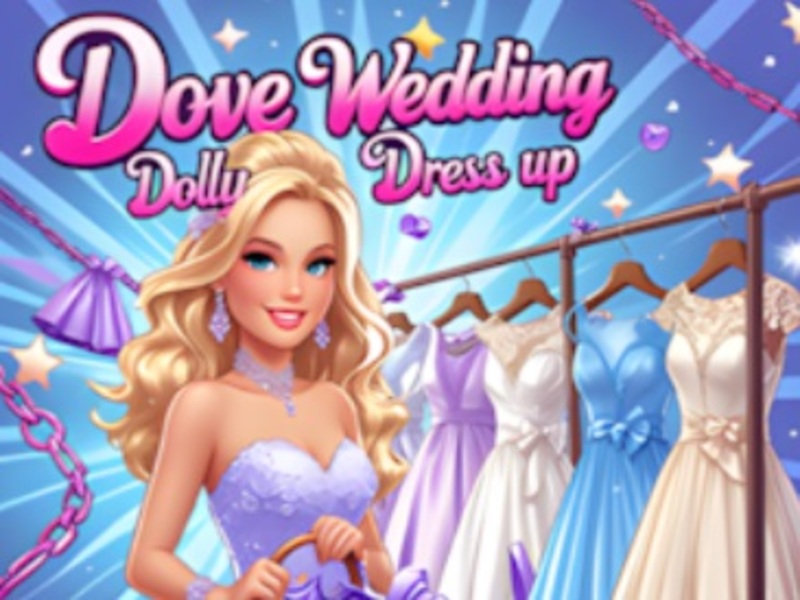 Dove Wedding Dolly Dress Up