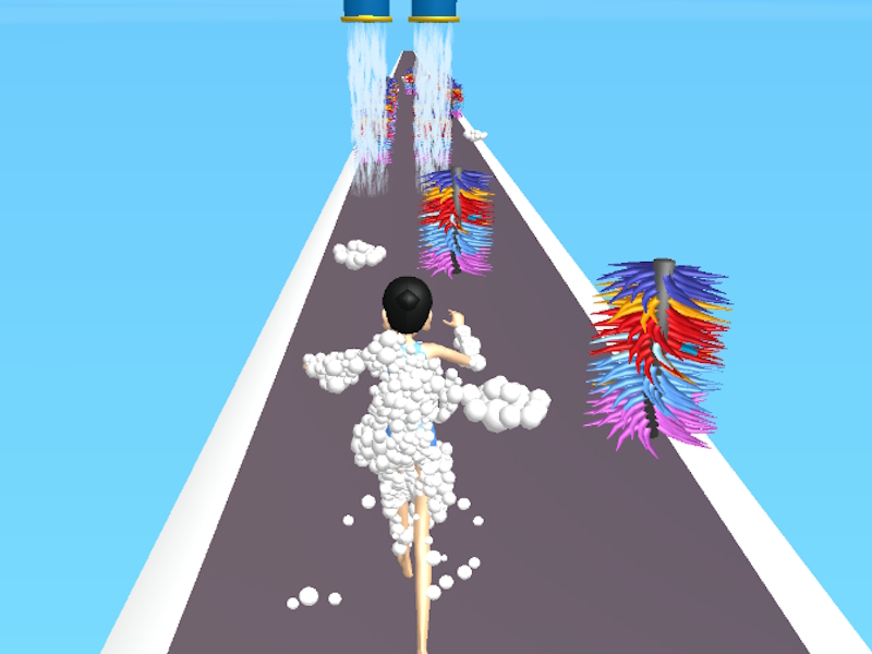 Running in foam