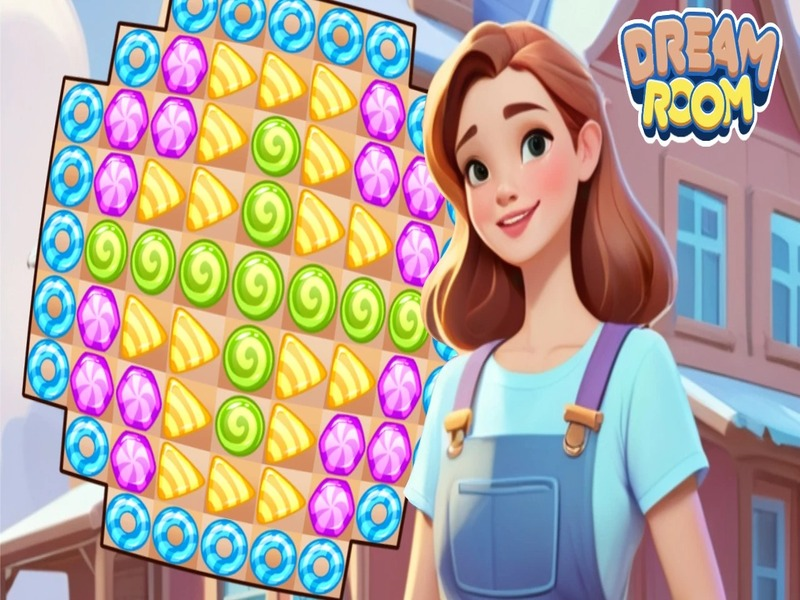 Match-3: Dream Room