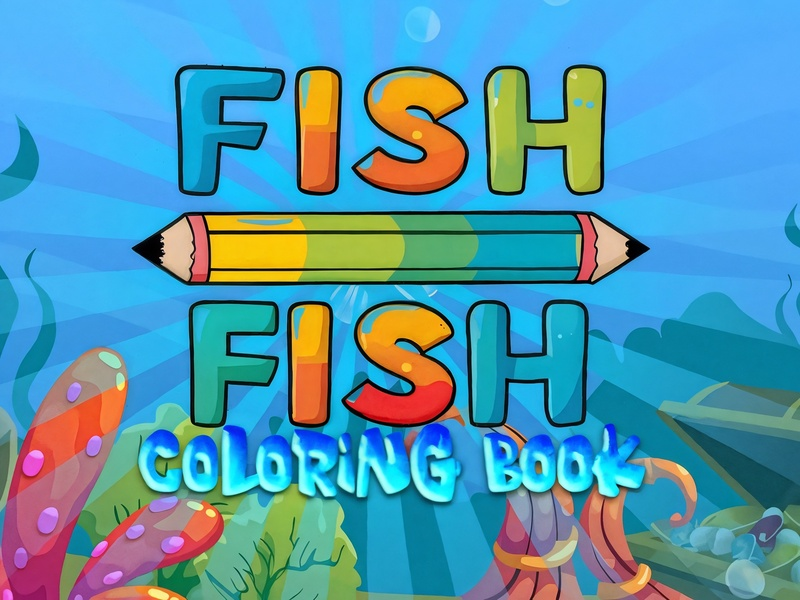 Fish Coloring Book