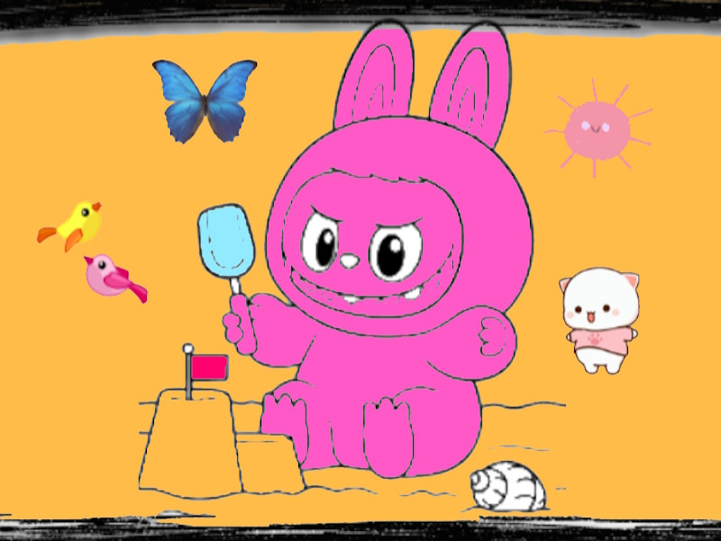 Labubu Coloring Adventure
