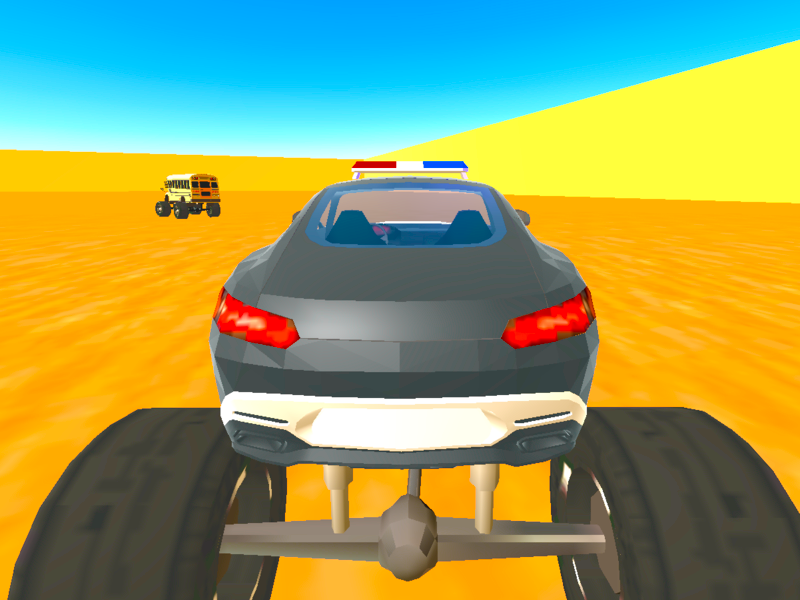 Police Vs Bandits Monster Truck