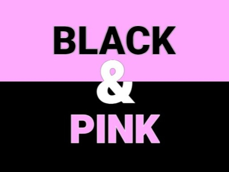 Black & Pink