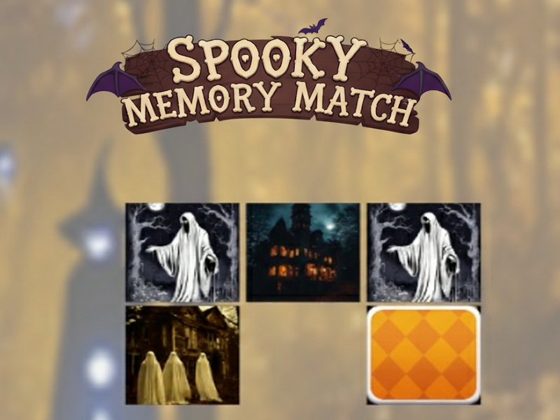 Spooky Memory Match