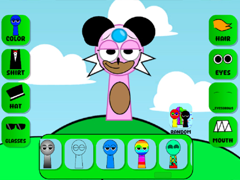 Sprunki Character Maker OC