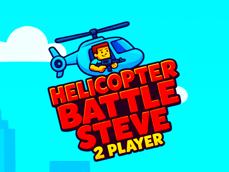 Helicopter Battle Steve 2 Player